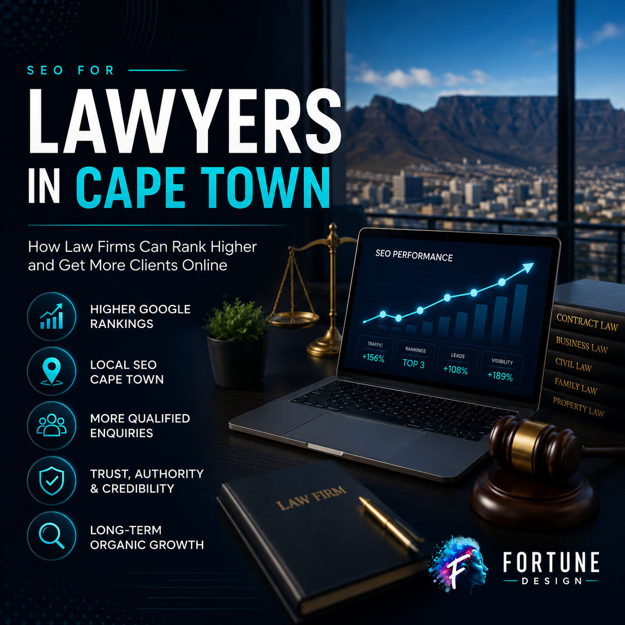 SEO for Lawyers in Cape Town | Law Firm SEO Services South Africa