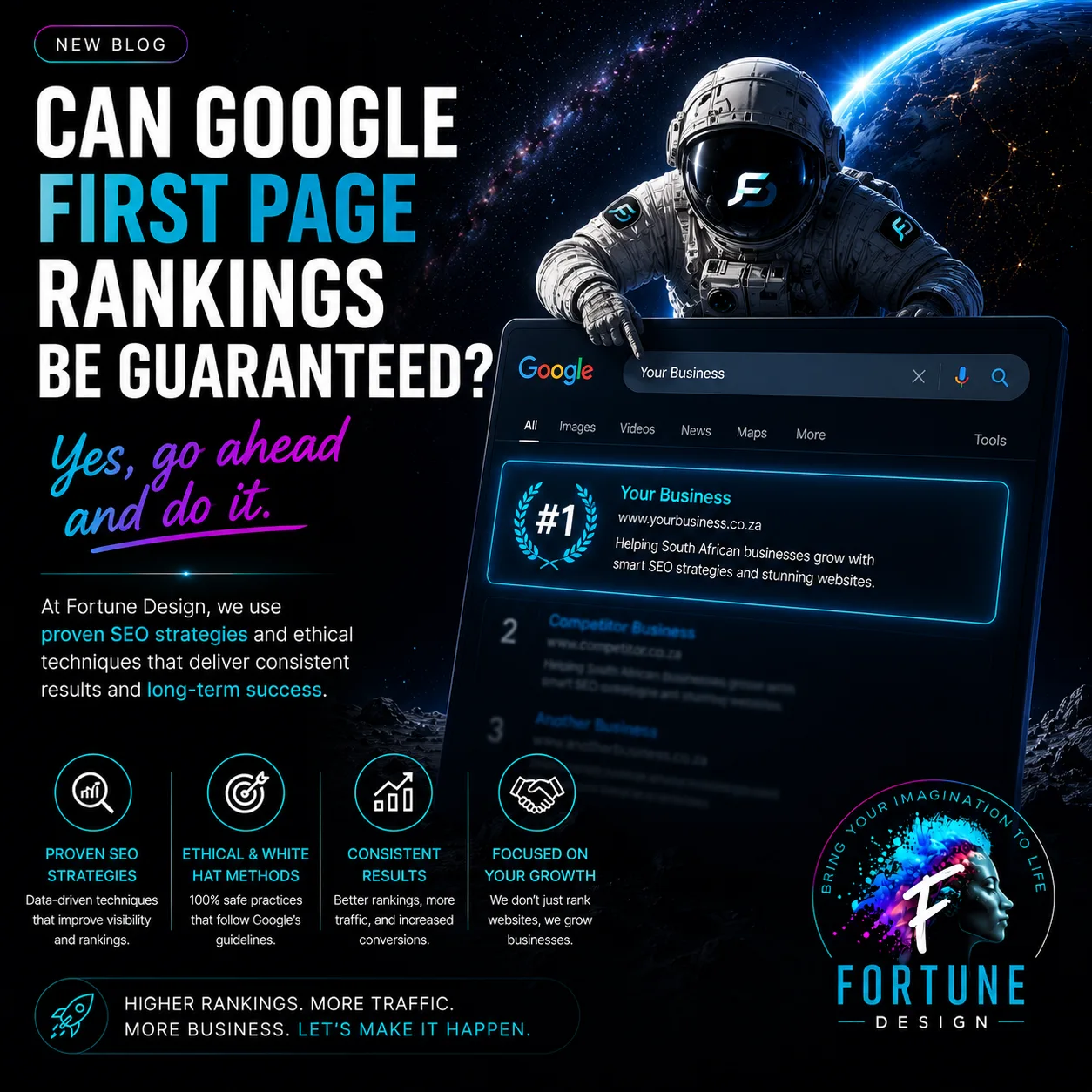 Can Google First Page Rankings Be Guaranteed? Yes, Go Ahead and Do It.