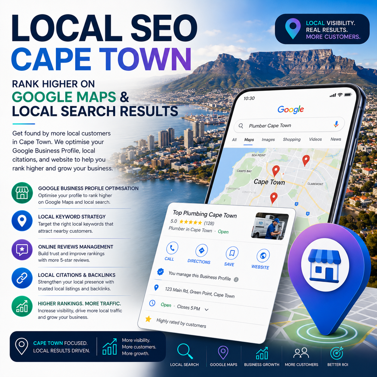 Local SEO Cape Town | Rank Higher on Google Maps & Local Search Results
