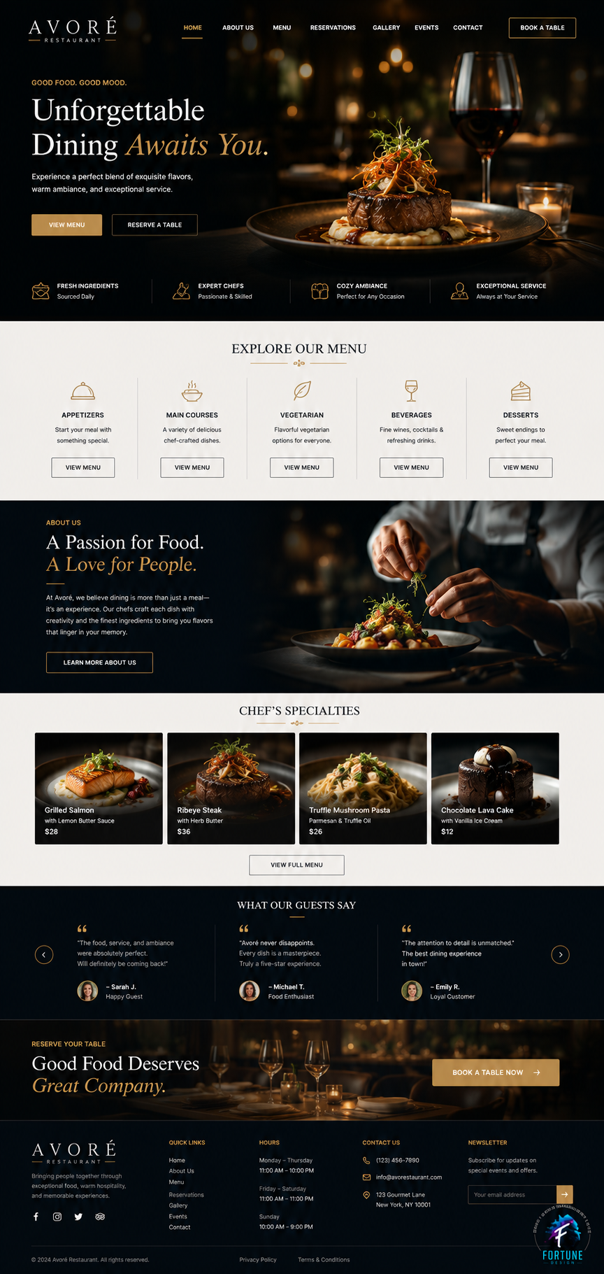 Fine Dining Restaurant