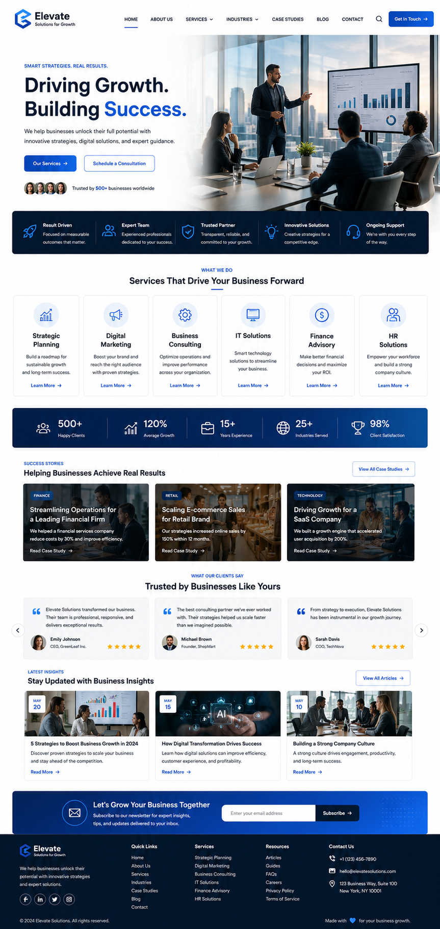 Business Growth Consulting