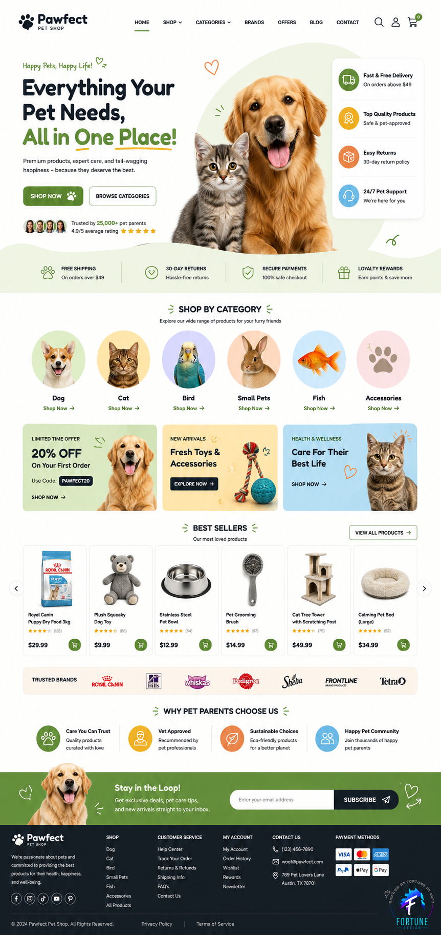 Pet Shop & Supplies