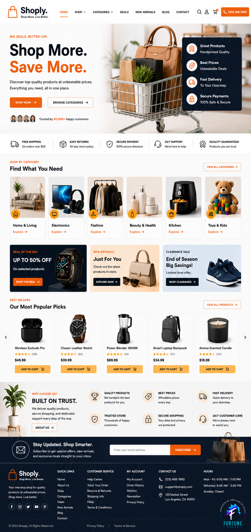 Multi-Category eCommerce Store