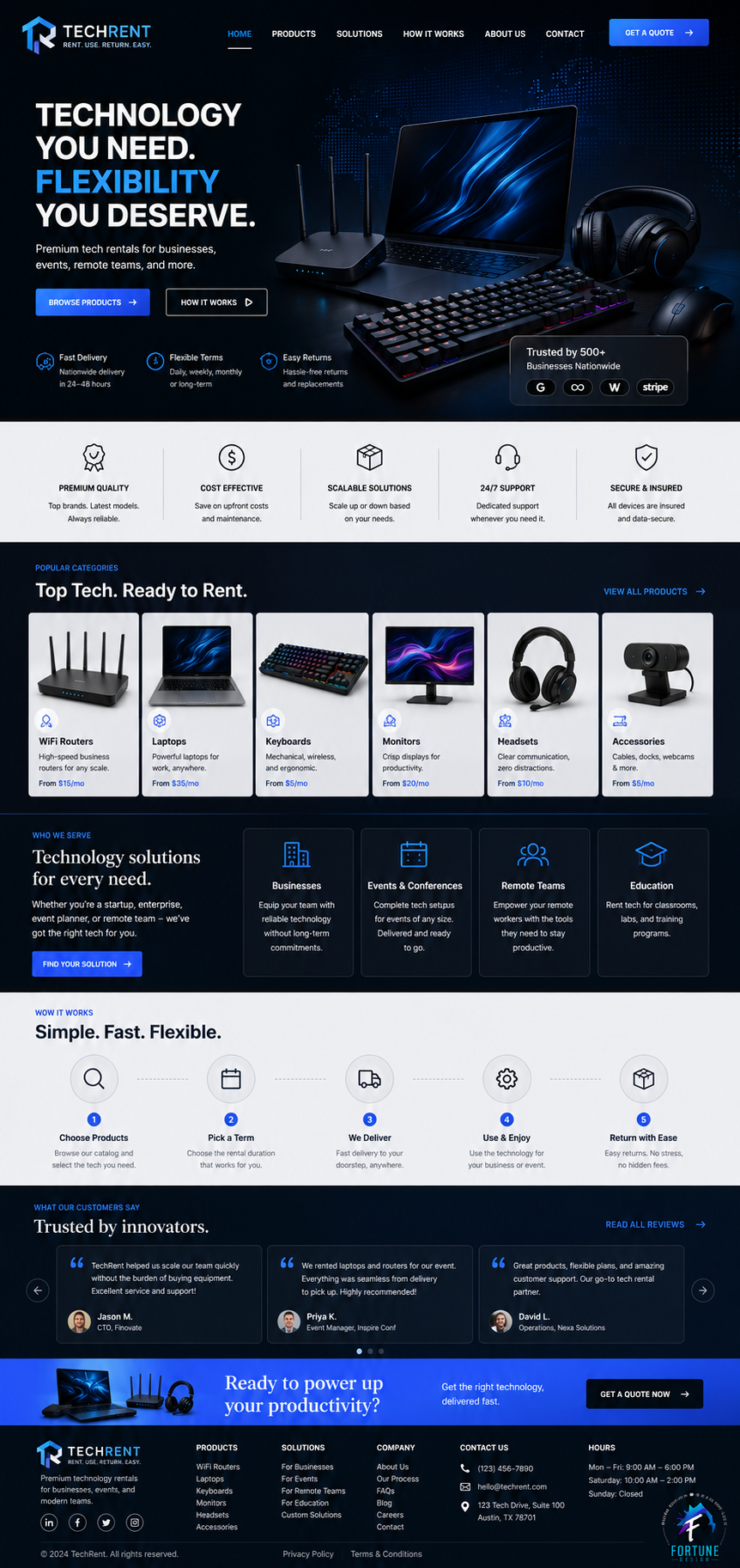 Tech Equipment Rental