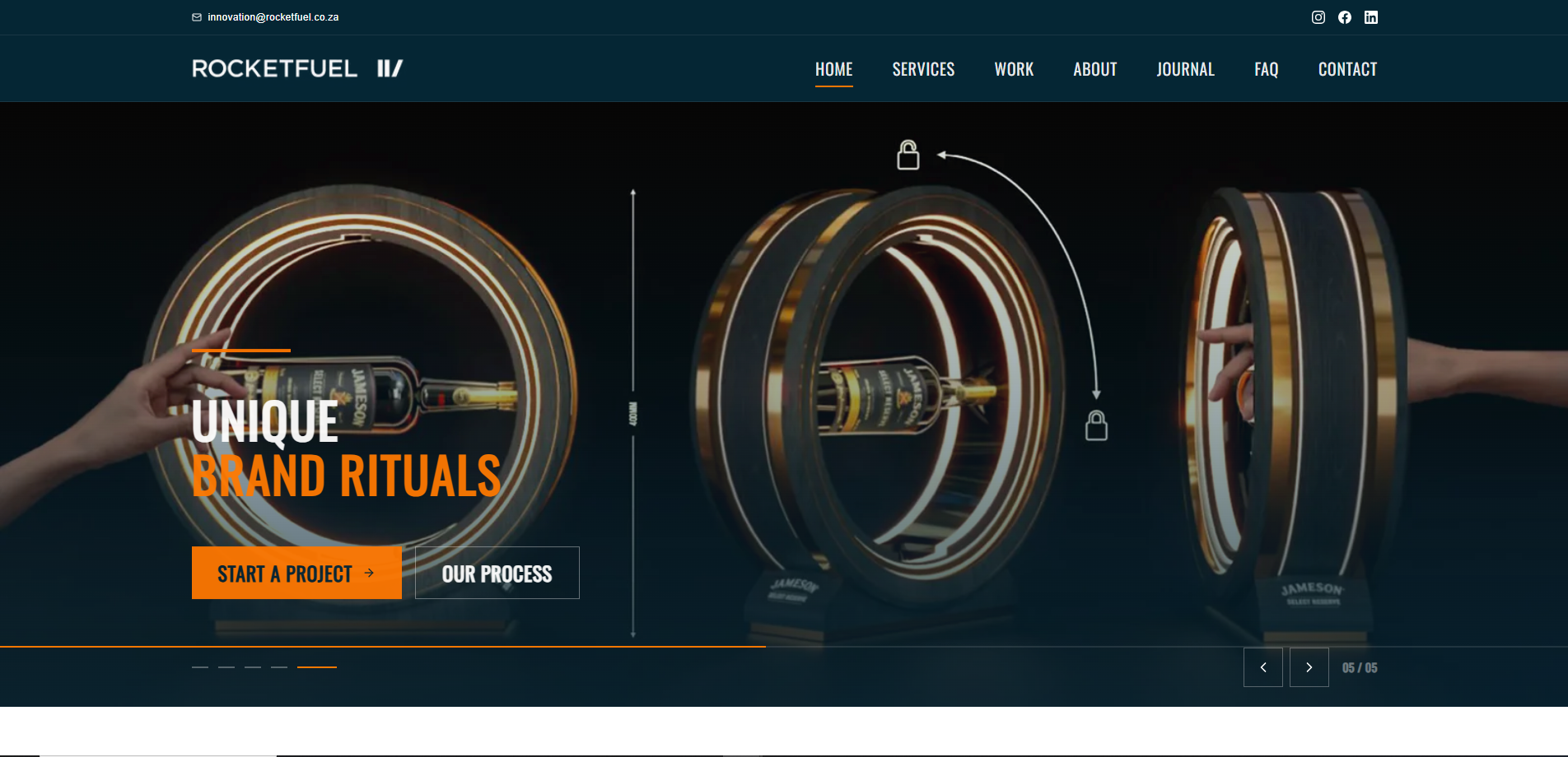 Rocket Fuel website
